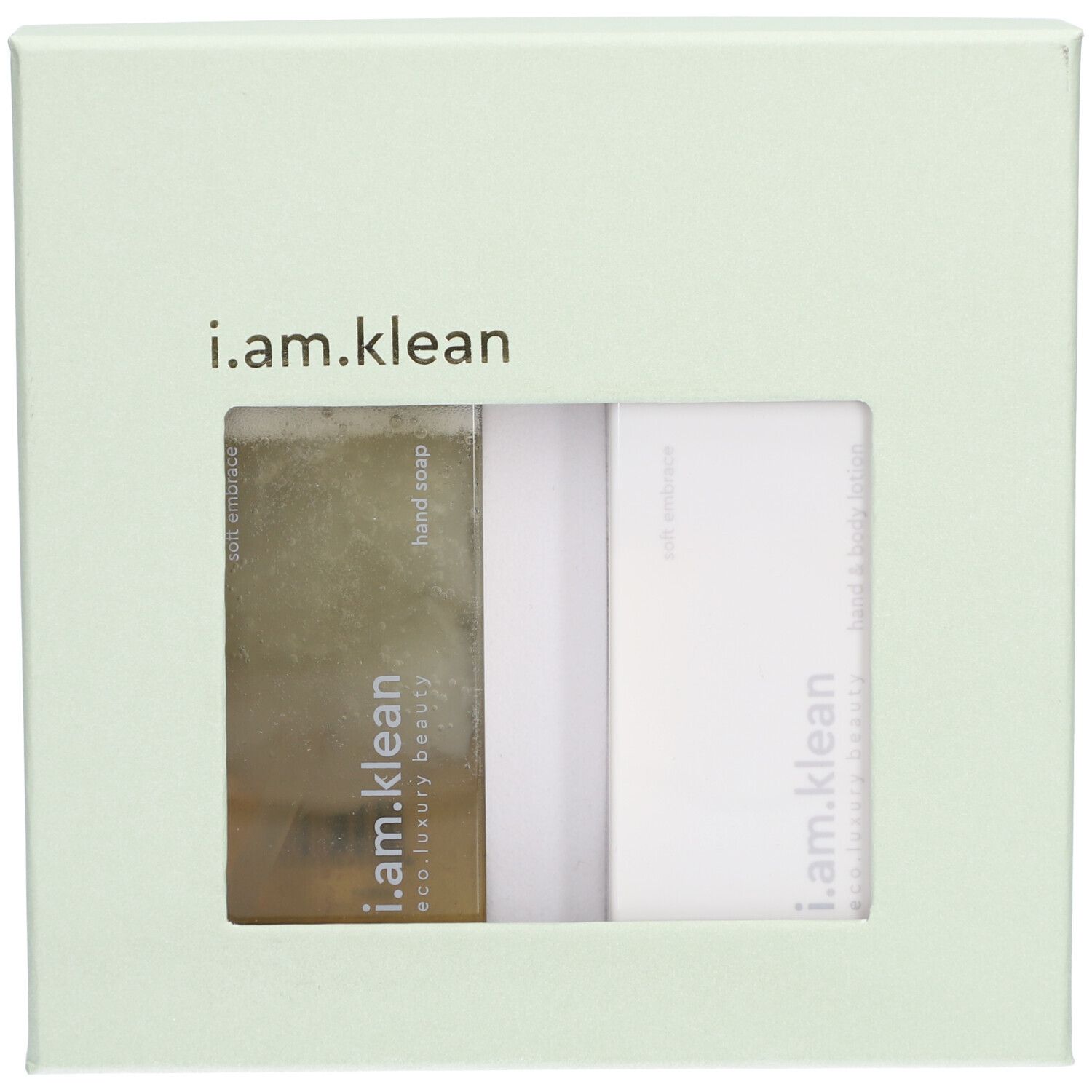 i.am.klean Coffret Cadeau Savon pour les Mains et Lotion Corporelle Soft Embrace Set(S) 1 pc(s)