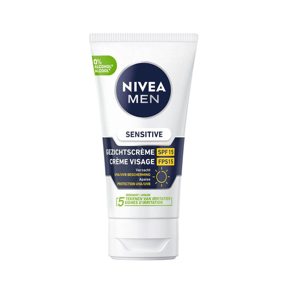 Nivea Men Sensitive Crème Visage SPF15 75 ml