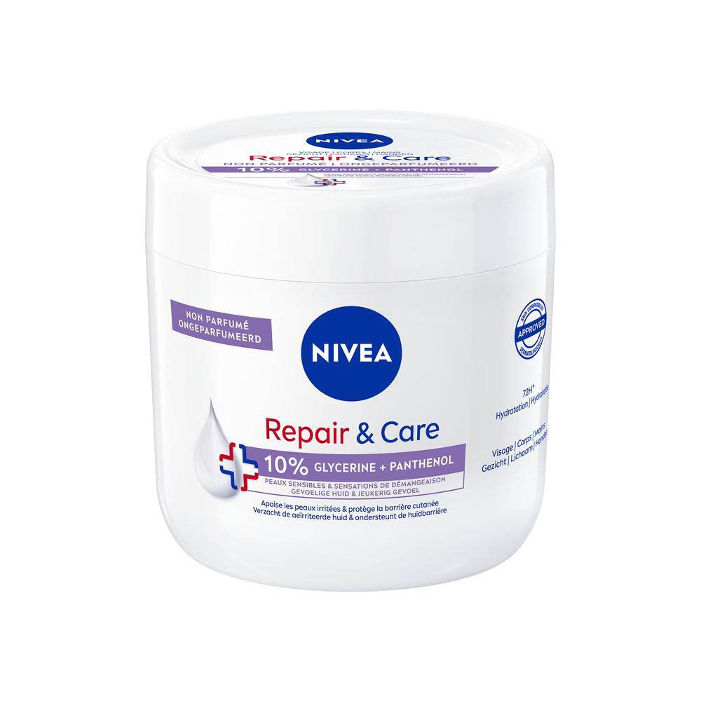 Nivea Body Sensitive Repair & Care Crème Pour Le Corps Soins Corporels 400 Ml