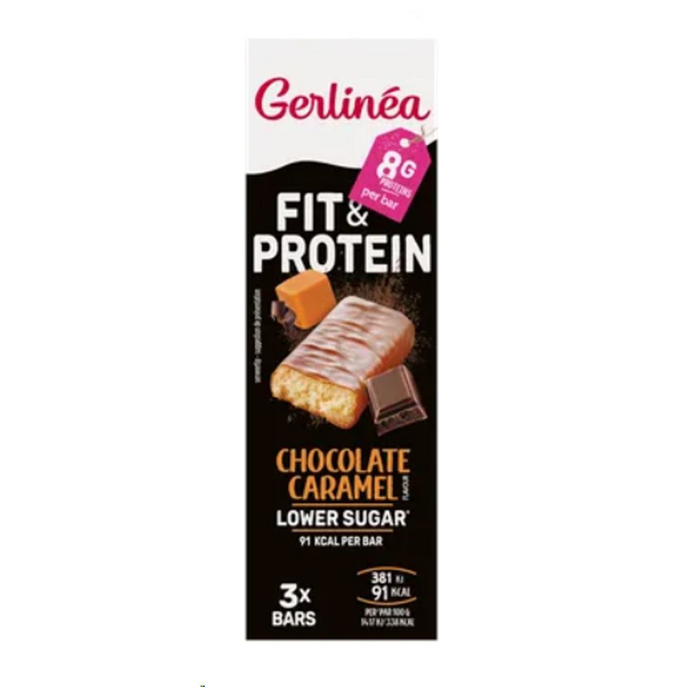 Gerlinéa Fit & Protein Chocolate Caramel 3x23 g