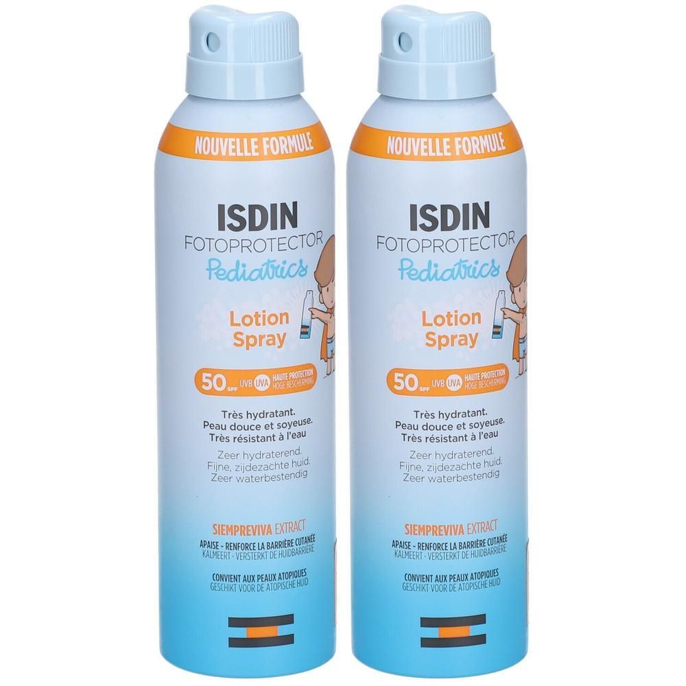Fotoprotector ISDIN Lotion Spray Pediatrics SPF 50 2x250 ml