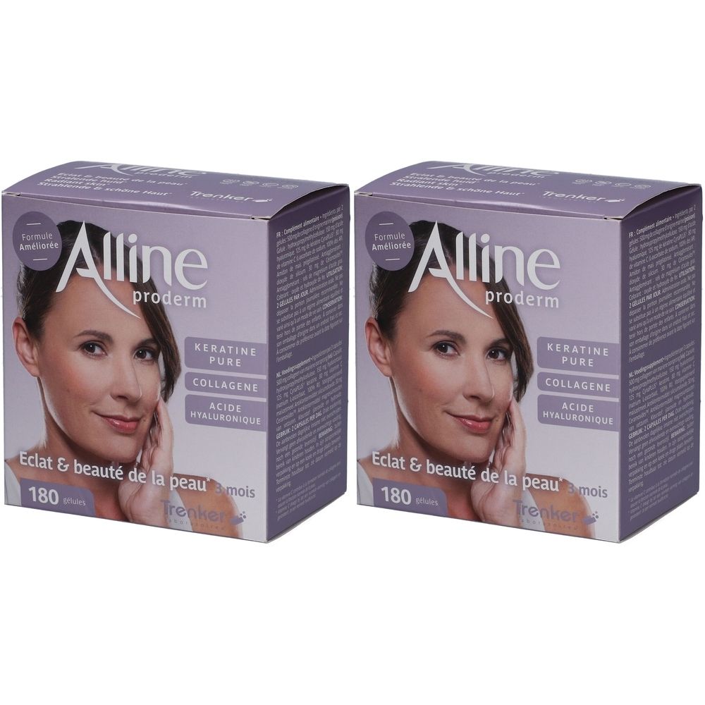 Alline Proderm Nouvelle Formule 2x180 pc(s) Capsule(S)