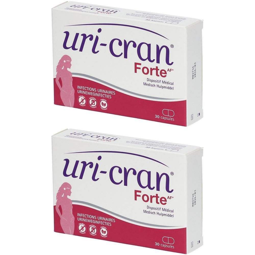 Uri-Cran Forte 2x30 pc(s) Capsule(S)