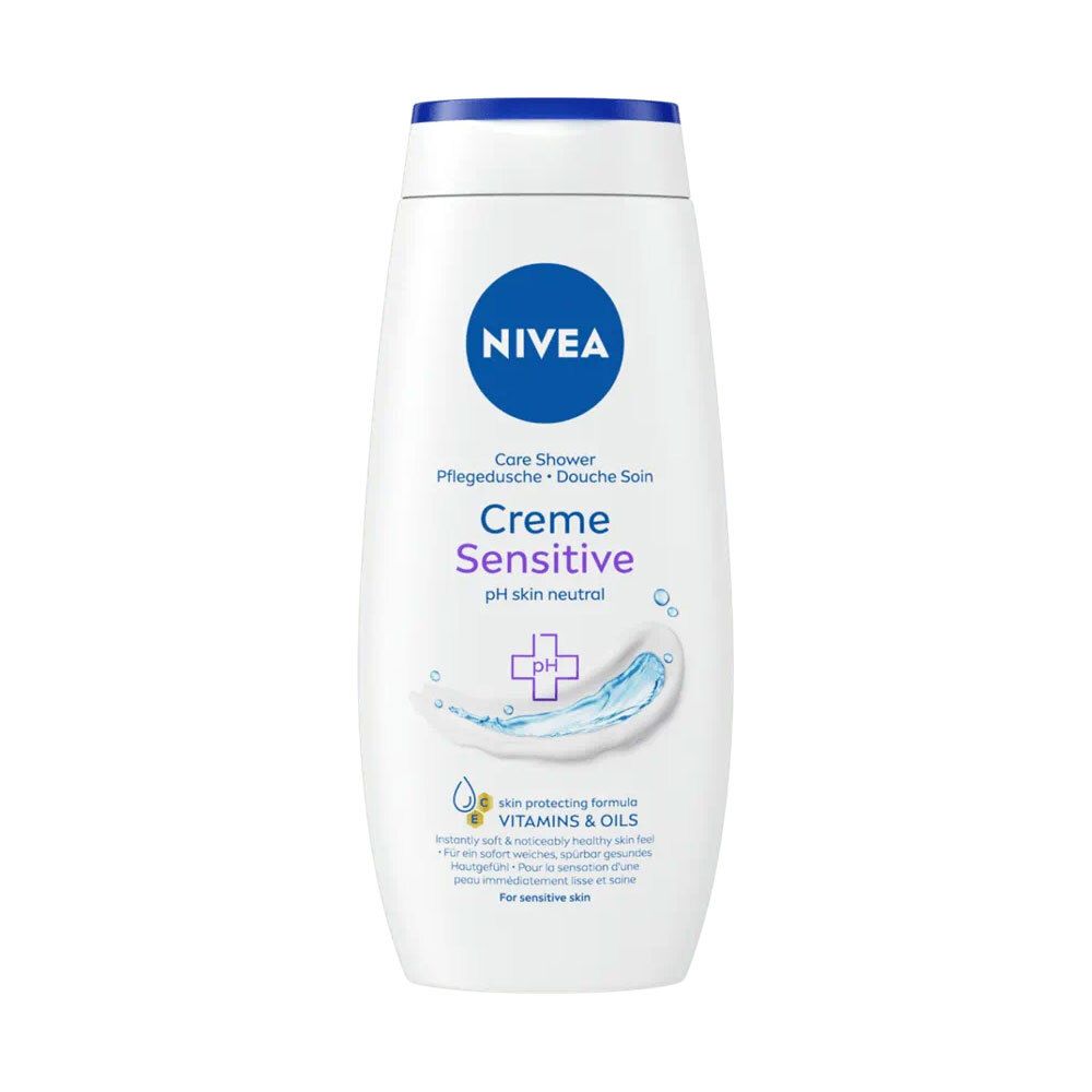 Nivea Crème De Douche Sensitive 250 ml Gel Douche