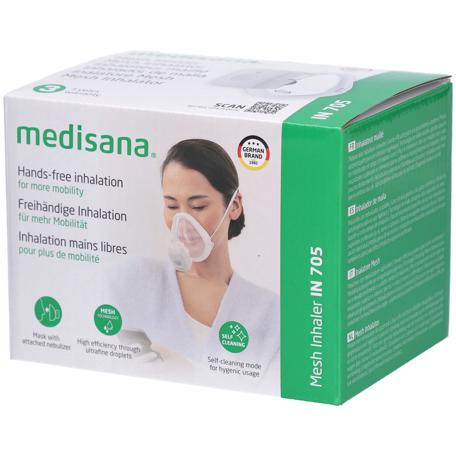 Cm_main_brand_2299 Medisana Inhalation Mains Libres Appareil 1 Pc(S)