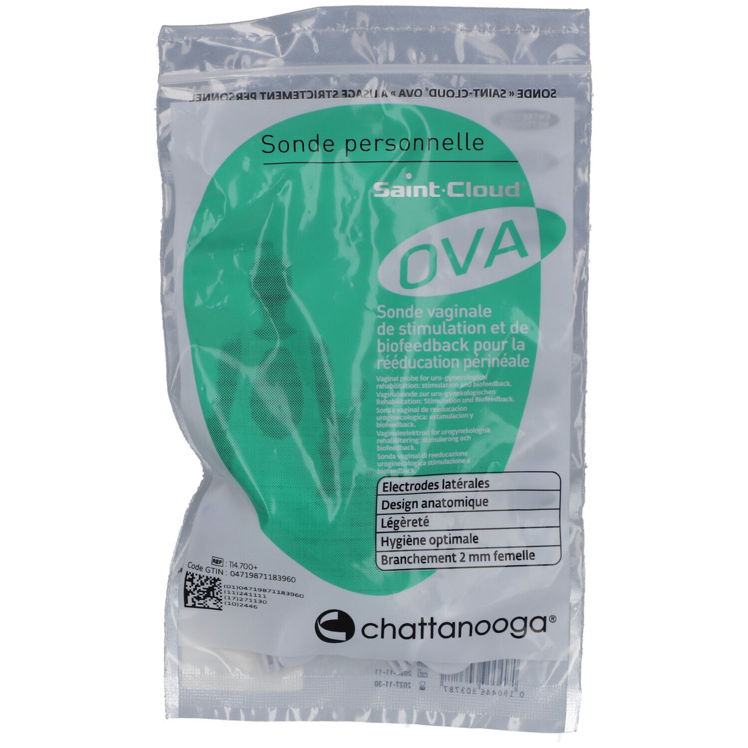 Sonde Vaginale Saint Cloud OVA 114700 1 pc(s) Autre