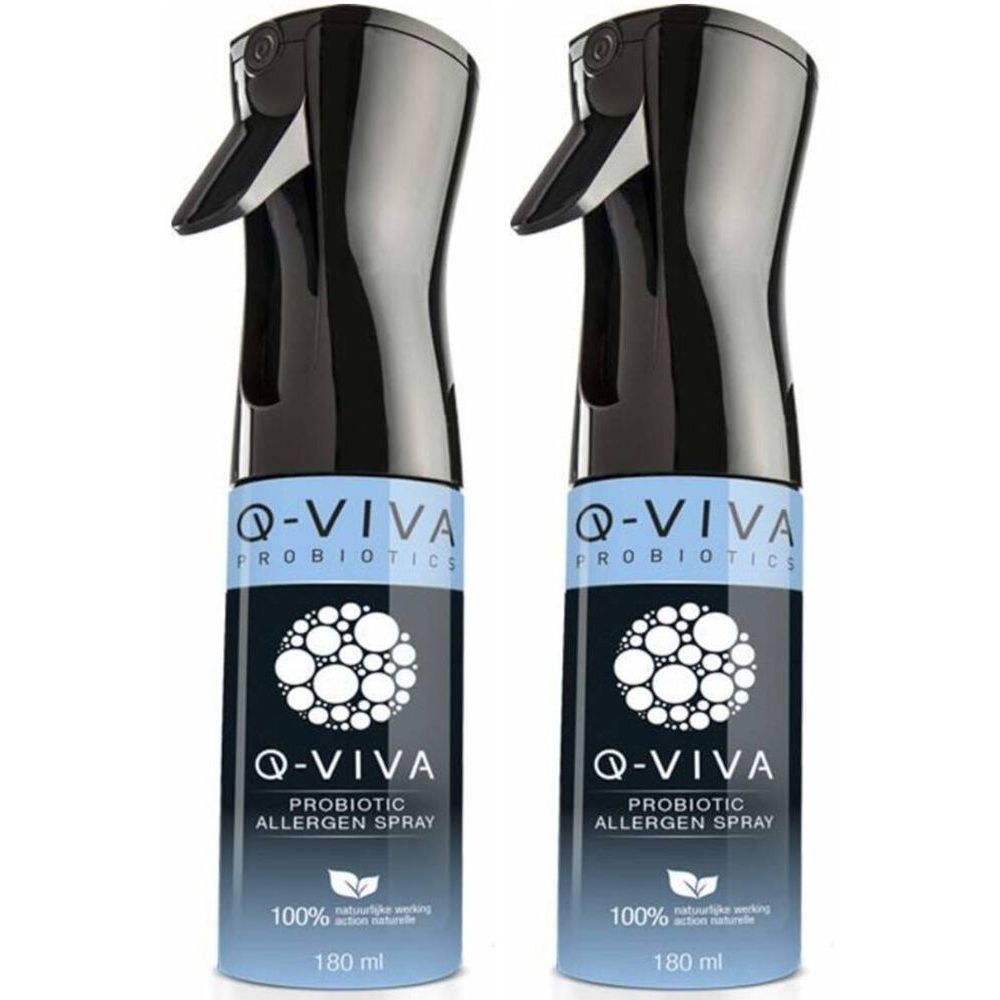 Q-viva Spray Probiotique Anti-Allergènes 2x180 ml Spray