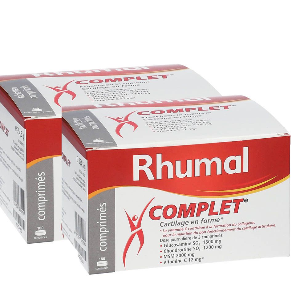 Rhumal Complet DUO 2x180 pc(s) Comprimé(S)