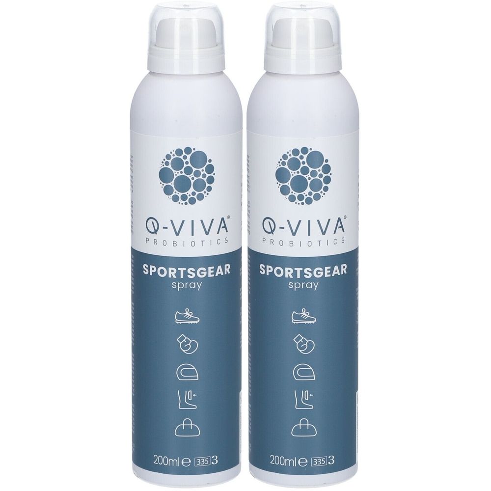 Q-viva Sportsgear Spray 2x200 ml Spray