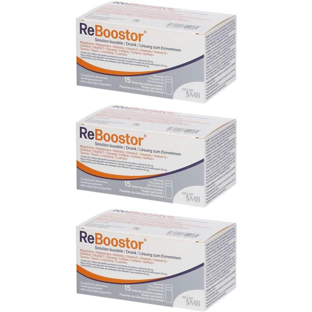 ReBoostor 3x15 pc(s) Solution Orale