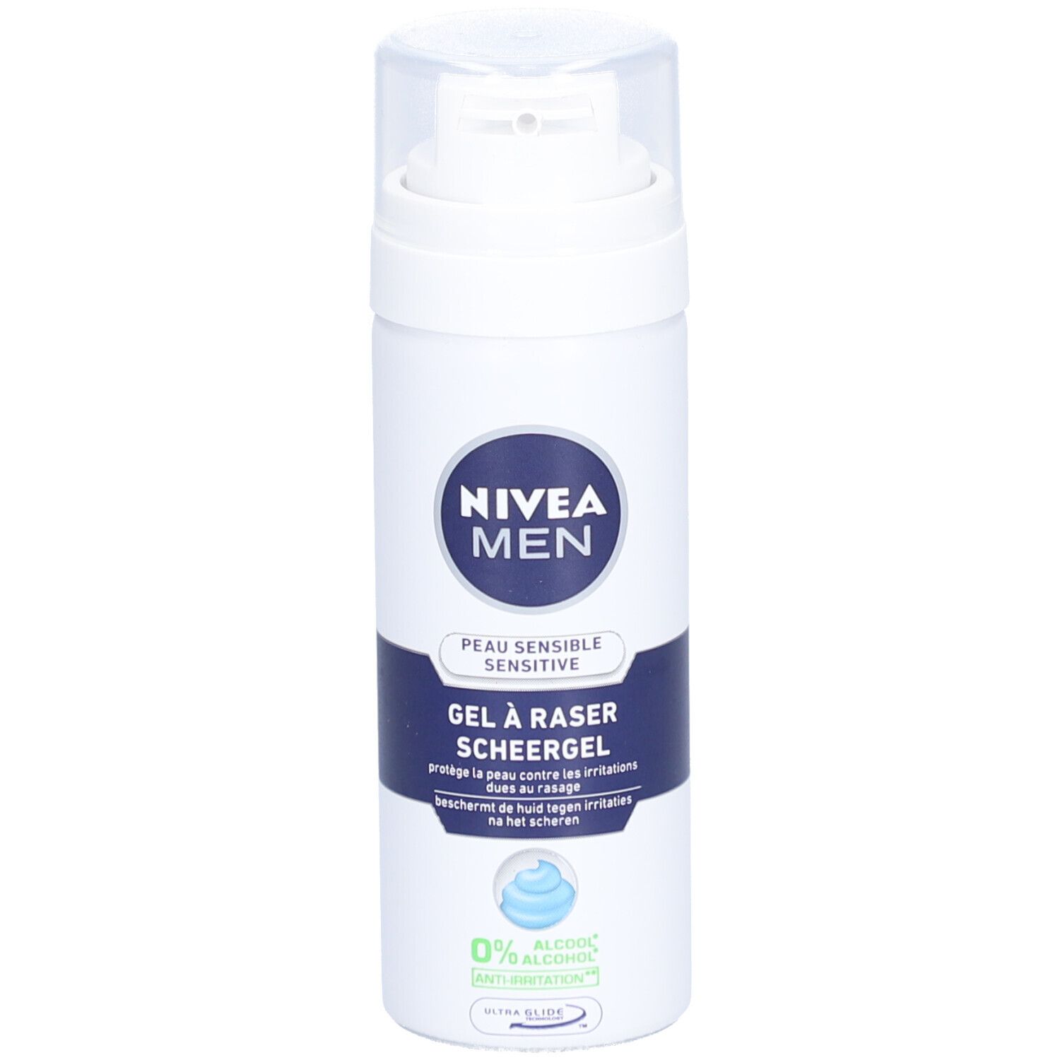 Nivea Men Gel à Raser Sensitive Mini 30 ml Mousse À Raser