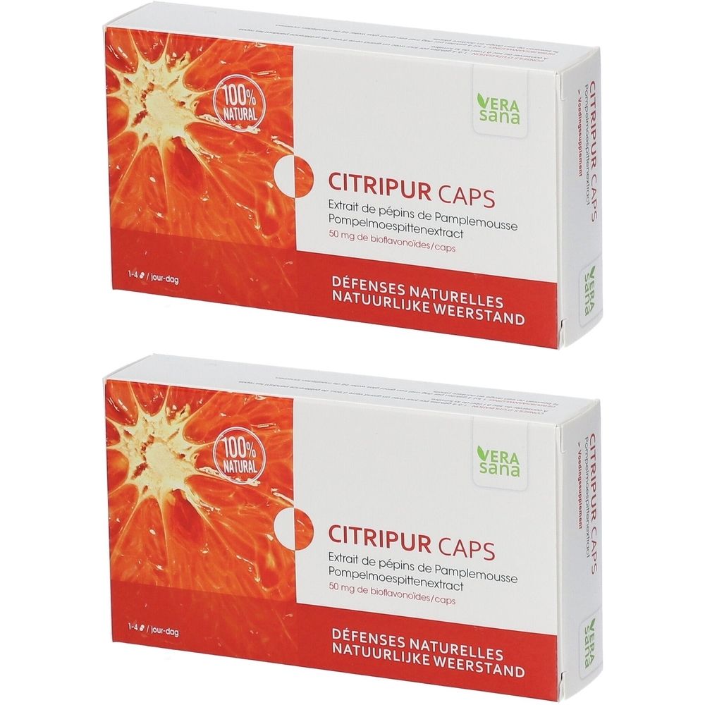 Vera Sana Citripur Caps 2x40 pc(s) Comprimé(S) Enrobé(S)