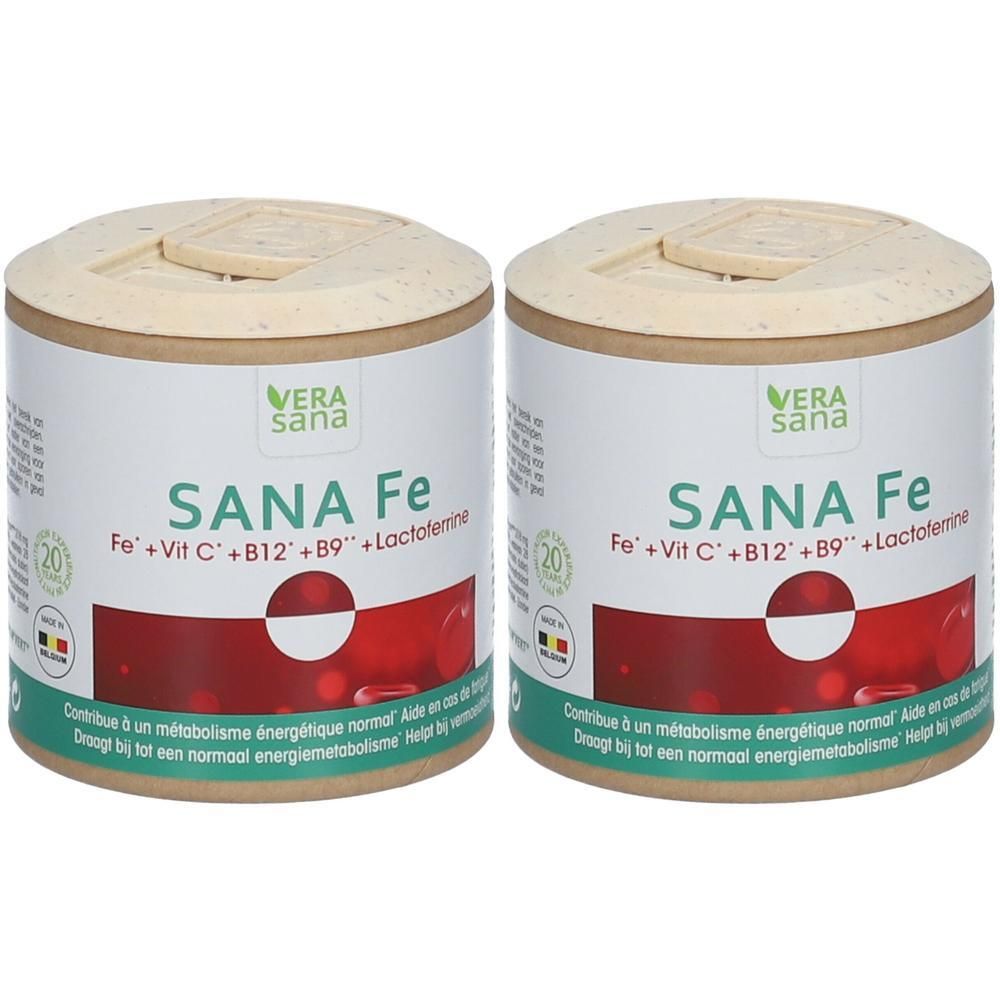 VERA sana Fe 2x60 pc(s) Comprimé(S)