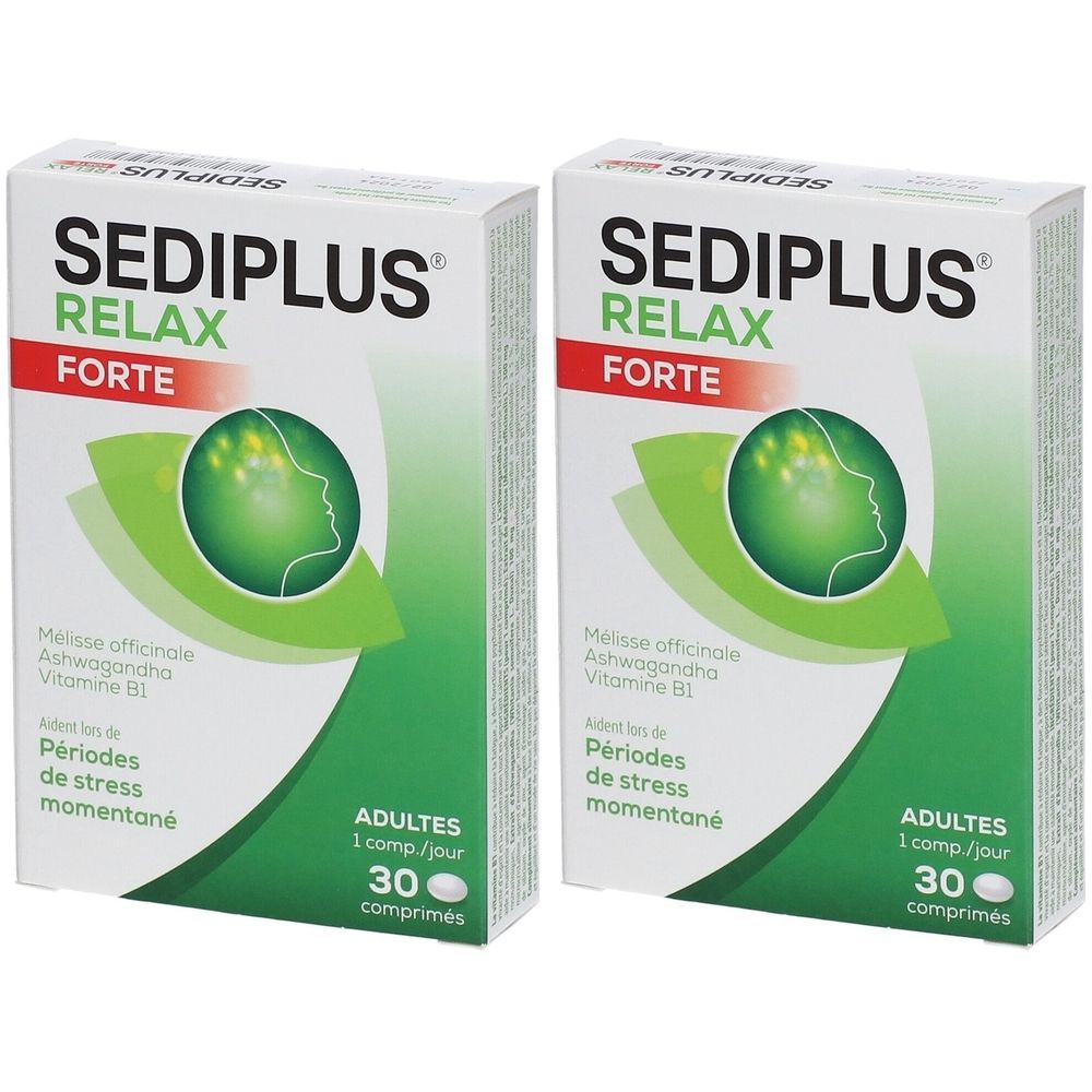 Sediplus Relax Forte 2x30 pc(s) Comprimé(S)