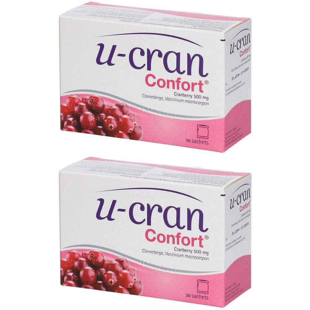 U-Cran Comfort 2x30 pc(s) Sachet(S)