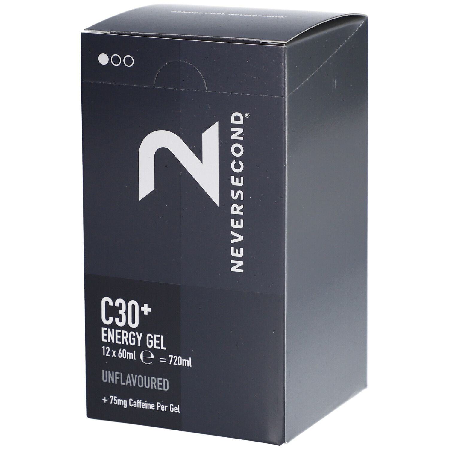 Neversecond Noir Gel Énergétique Energy Gel C30 Neutre Caféine - Image 2
