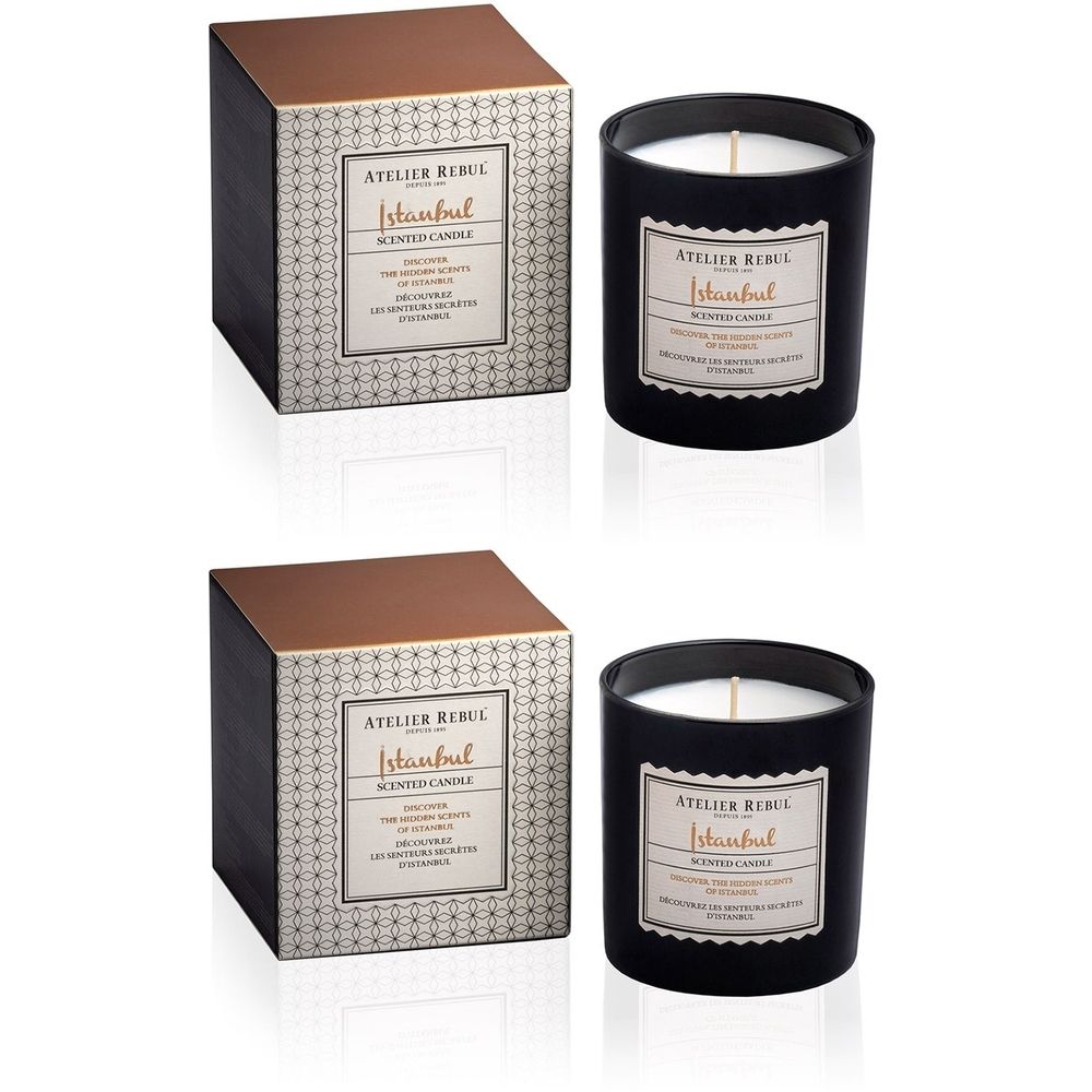 ATELIER REBUL Bougie parfumée Istanbul Autre 2x210 g
