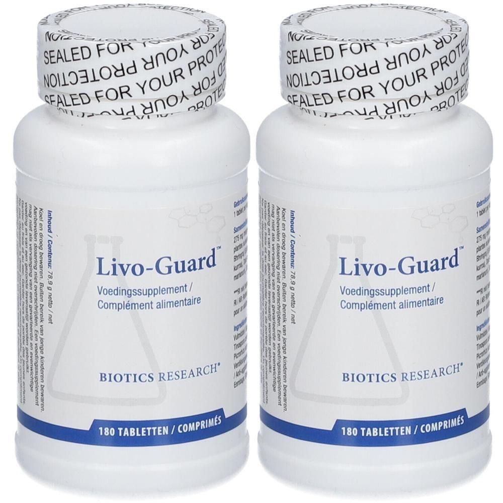 Biotics Research® Livo-Guard™ Comprimé(S) 2x180 pc(s)