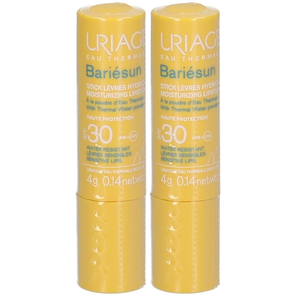URIAGE BARIÉSUN - STICK LEVRES SPF30 À LA POUDRE D’EAU THERMALE 2x4 g Soin(S)S Des Lèvres