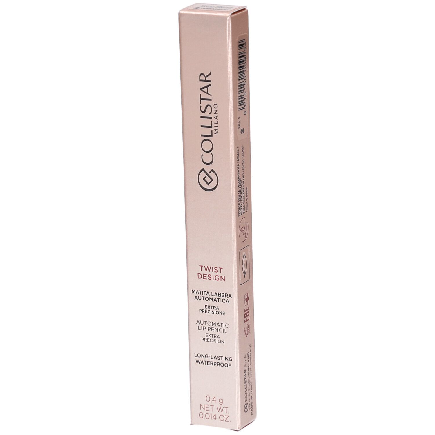 Collistar Twist Design Lip Pencil Terracotta Crayon à lèvres 0,4 g Maquillage