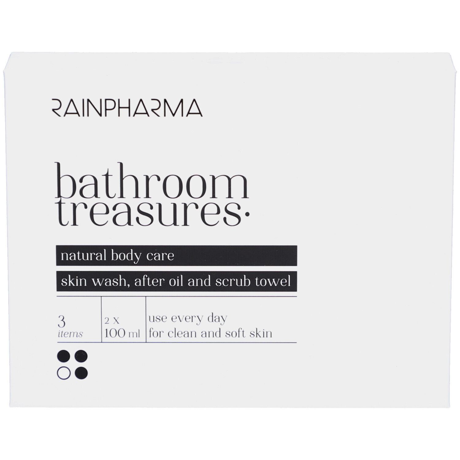 Rainpharma Bathroom Treasures Gel(S) 2x100 ml