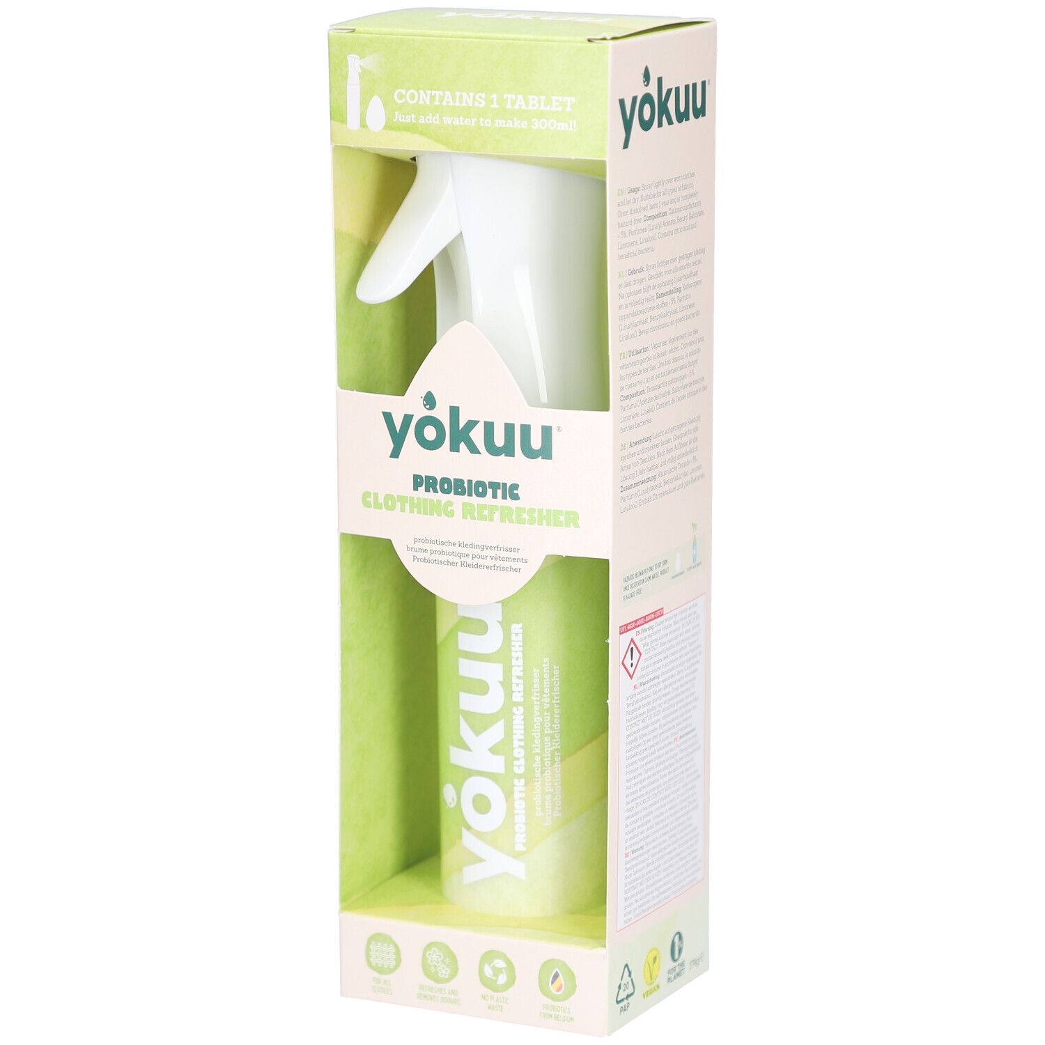 Yokuu Kit de Démarrage Rafraîchisseur de Vêtements Probiotique Sunny Meadow 1 pc(s) Spray