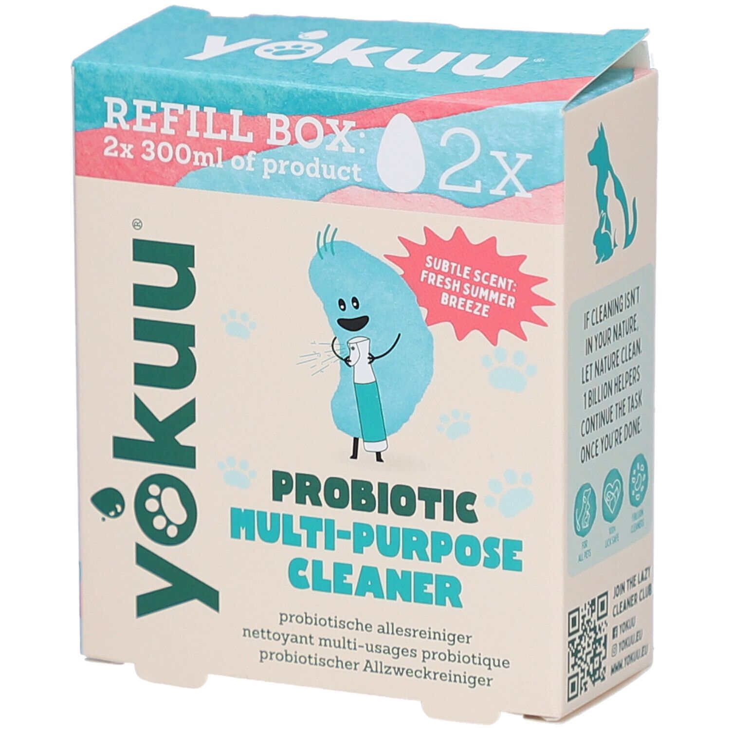 Yokuu Recharge Nettoyant Multi-usages Probiotique Autre 2 pc(s)