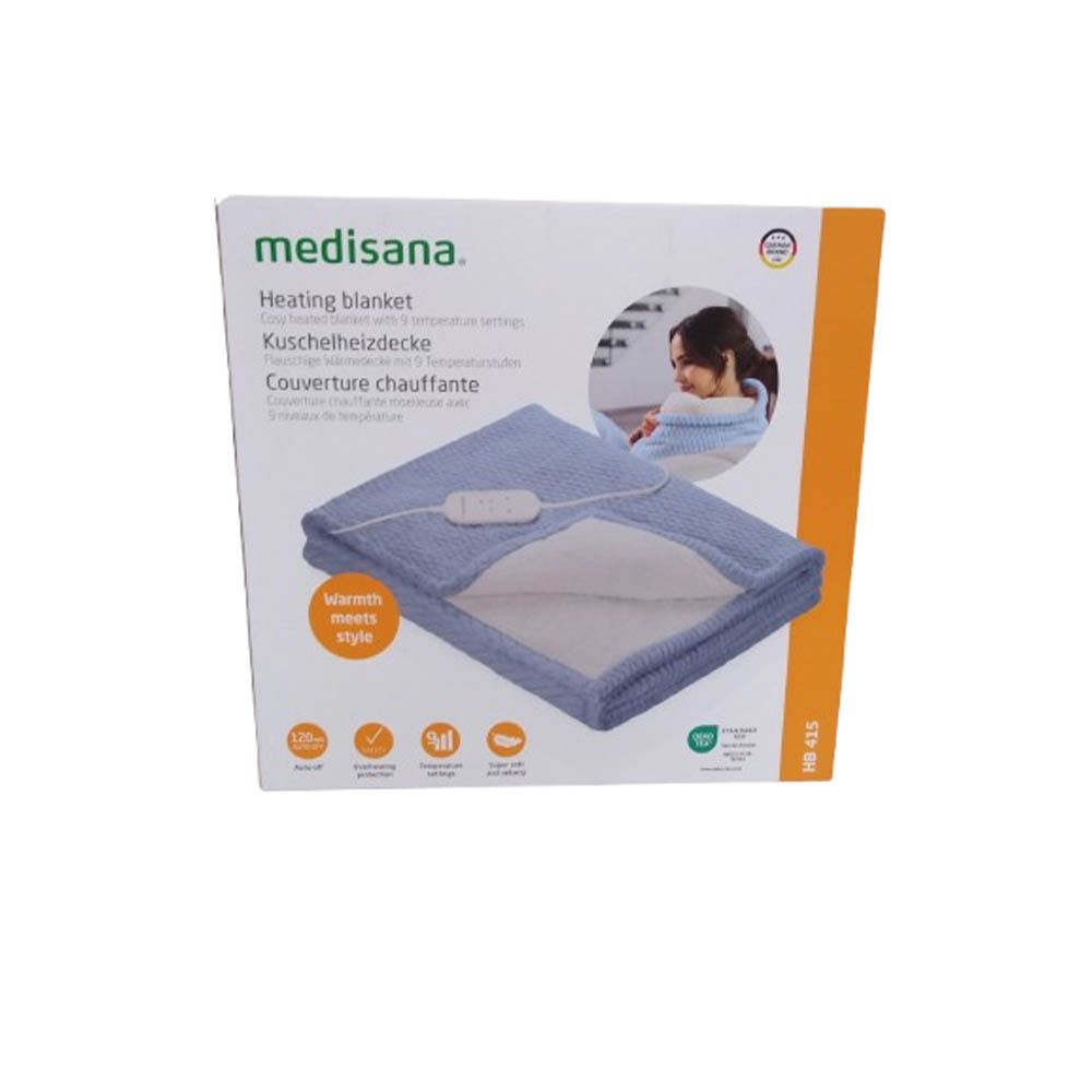 medisana HB 417 Couverture chauffante Bleu Jeans 1 pc(s)