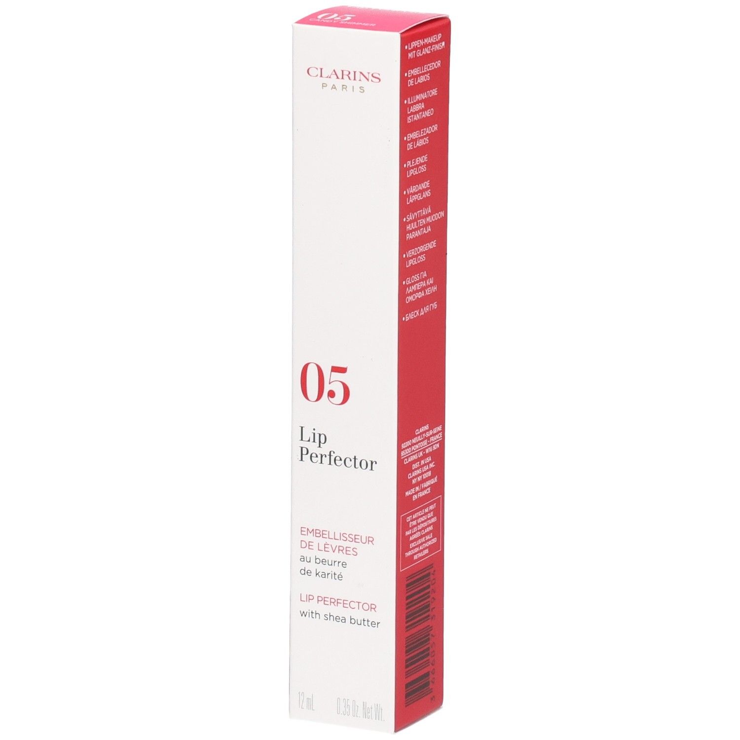 Clarins Natural Lip Perfector 05 - Candy Shimmer 12 ml Maquillage