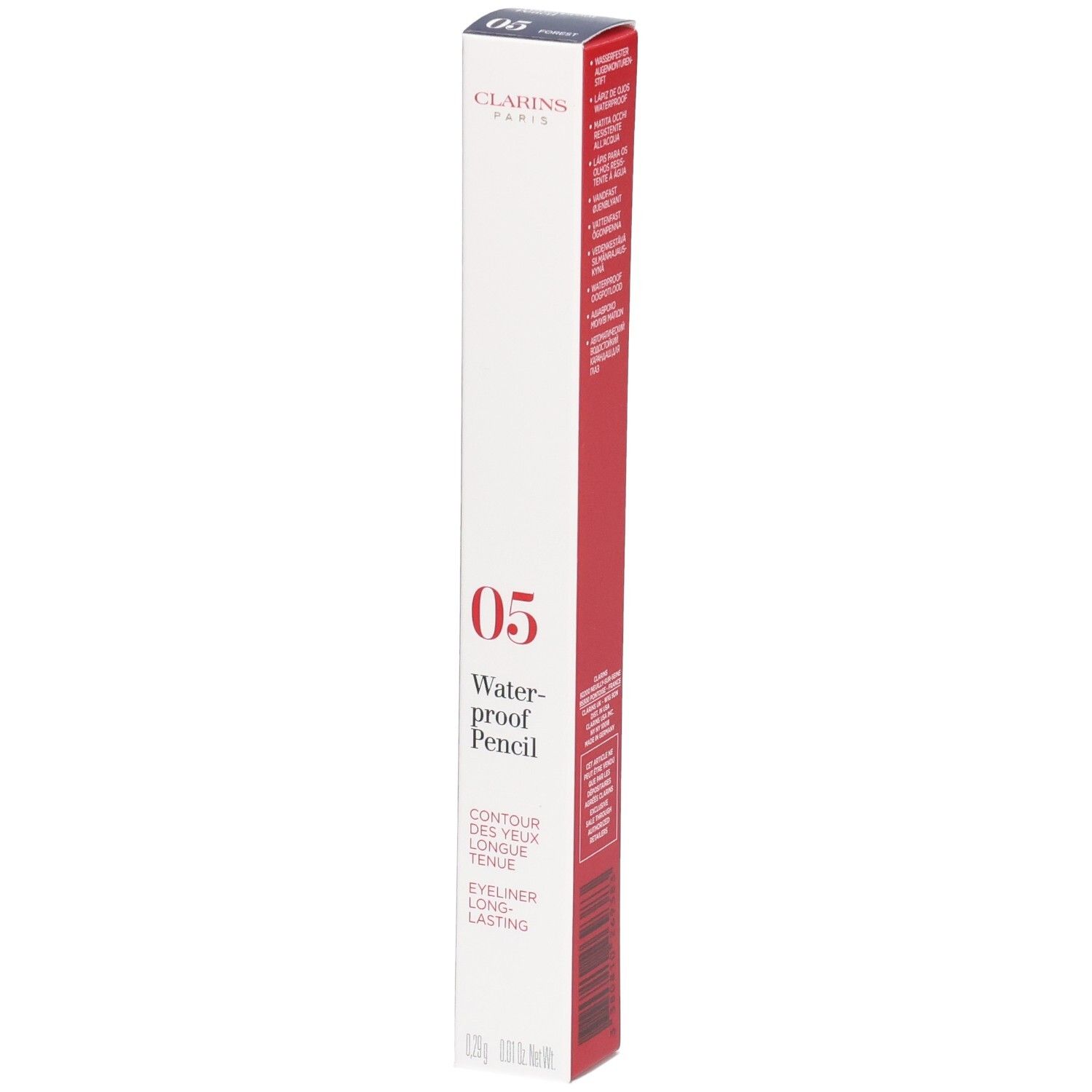 Clarins Crayon Yeux Waterproof 05 Forest Maquillage 0,29 G