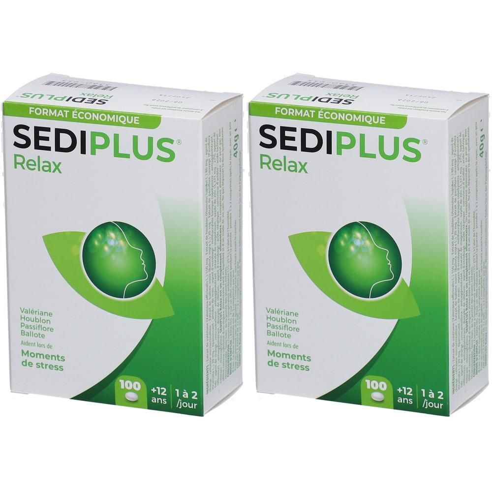 SEDIPLUS Relax 2x100 pc(s) Comprimé(S)