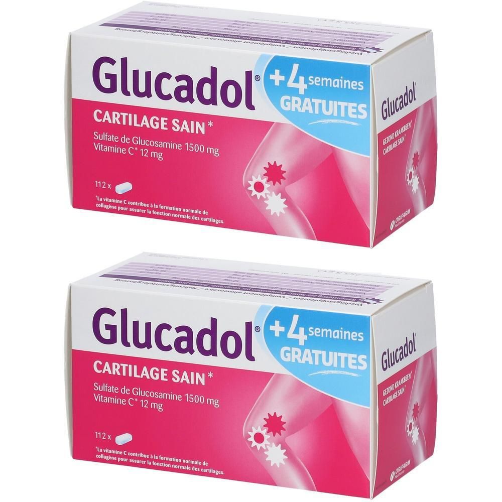Glucadol® 1500 mg 4 Semaines Gratuites Comprimé(S) 2x112 pc(s)