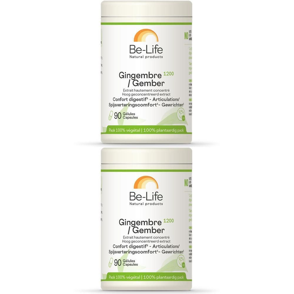 Be-Life Gingembre 1200 Capsule(S) 2x90 pc(s)