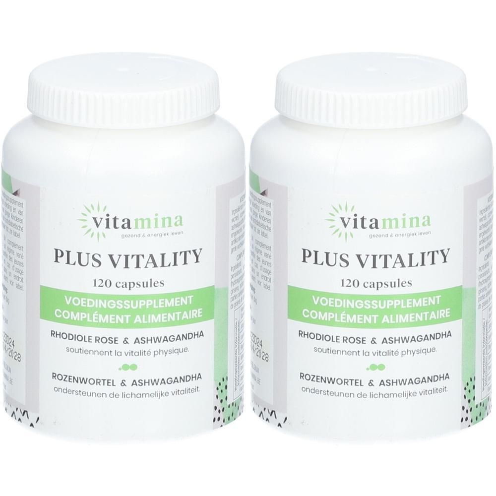 Vitamina Plus Vitality 120 capsules 2x120 pc(s) Capsule(S)