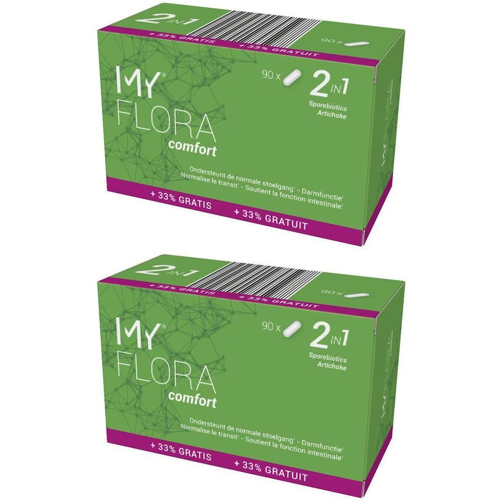 MY FLORA Confort 2x90 pc(s) Capsule(S)