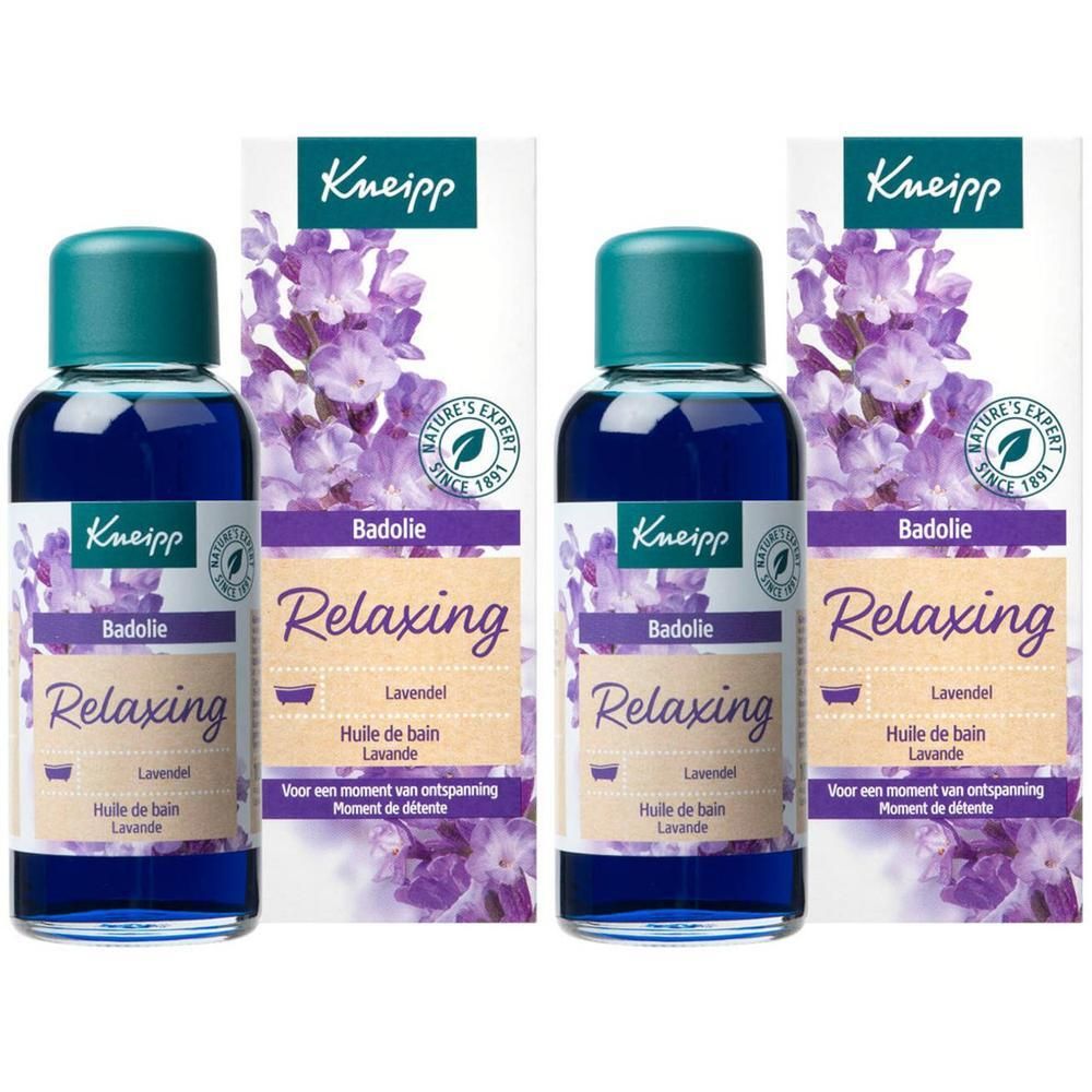 Kneipp® Huile de Bain Lavande Bouquet relaxant De 2x100 ml