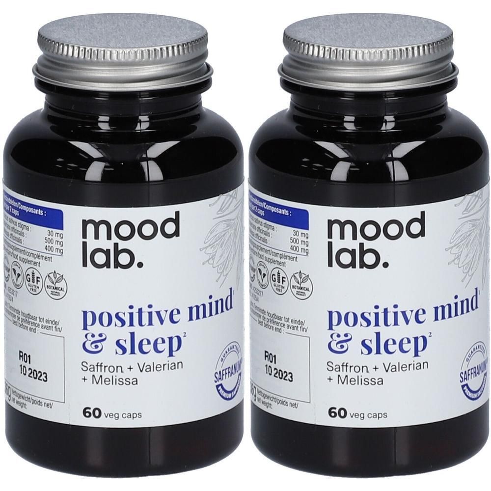 MOODLAB. Positive mind & sleep 2x60 pc(s) Capsule(S)
