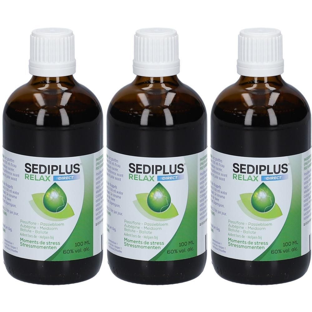 Sediplus Relax Direct 3x100 ml Goutte(S)