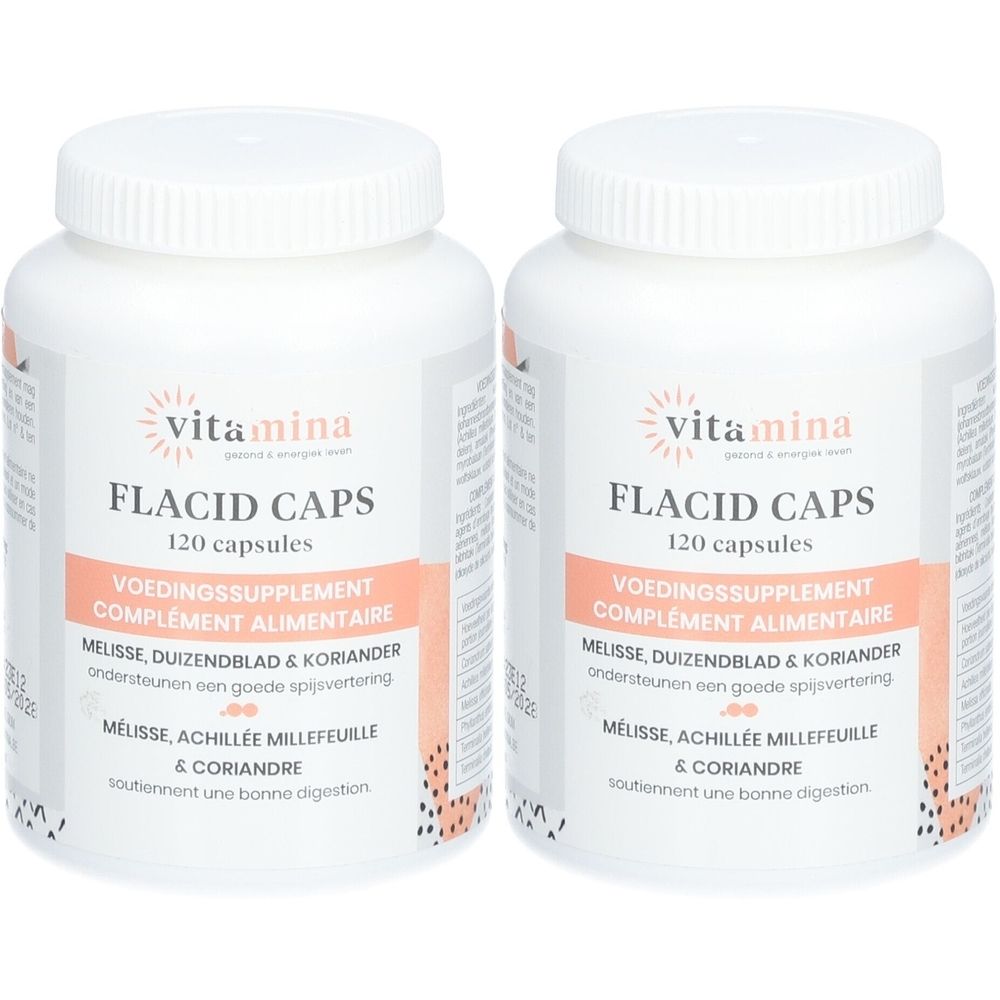 Vitamina Flacid Caps 120 capsules 2x120 pc(s) Capsule(S)