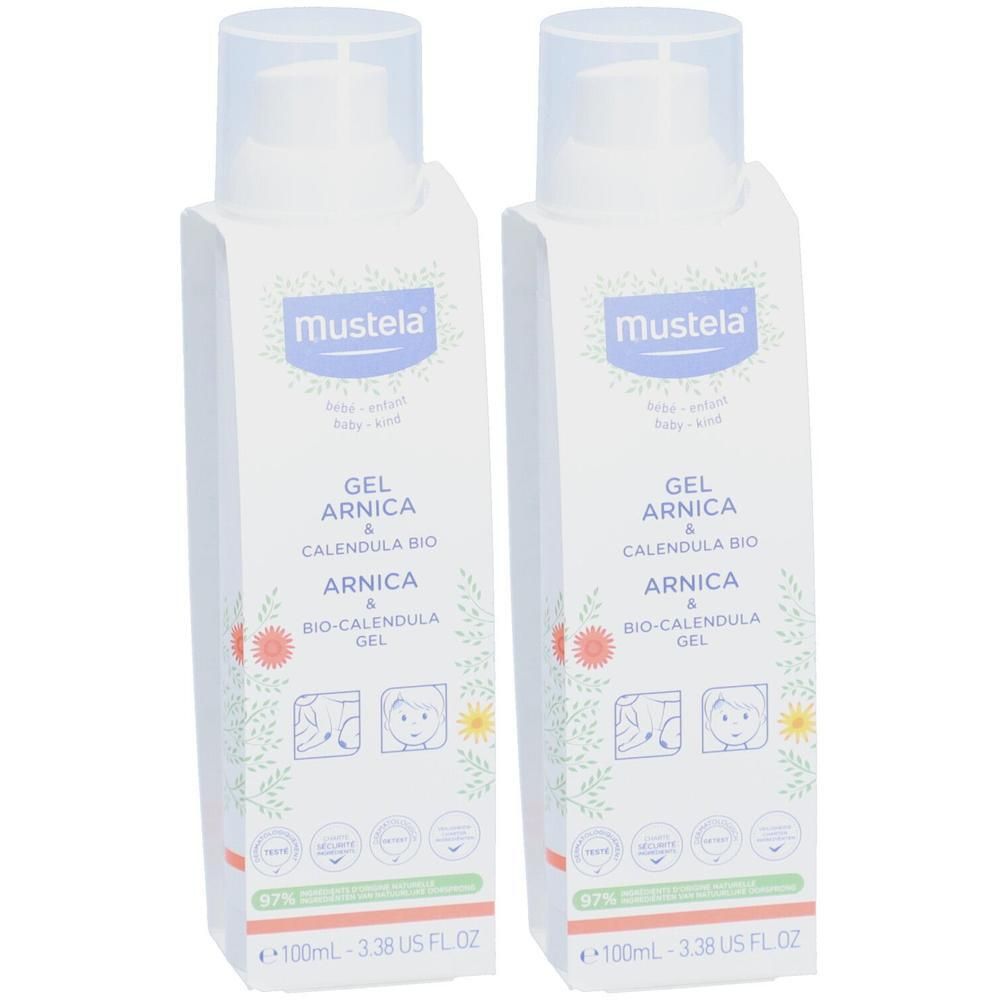 mustela® Bébé - Enfant Gel Arnica & Calendula BIO Gel(S) 2x100 ml