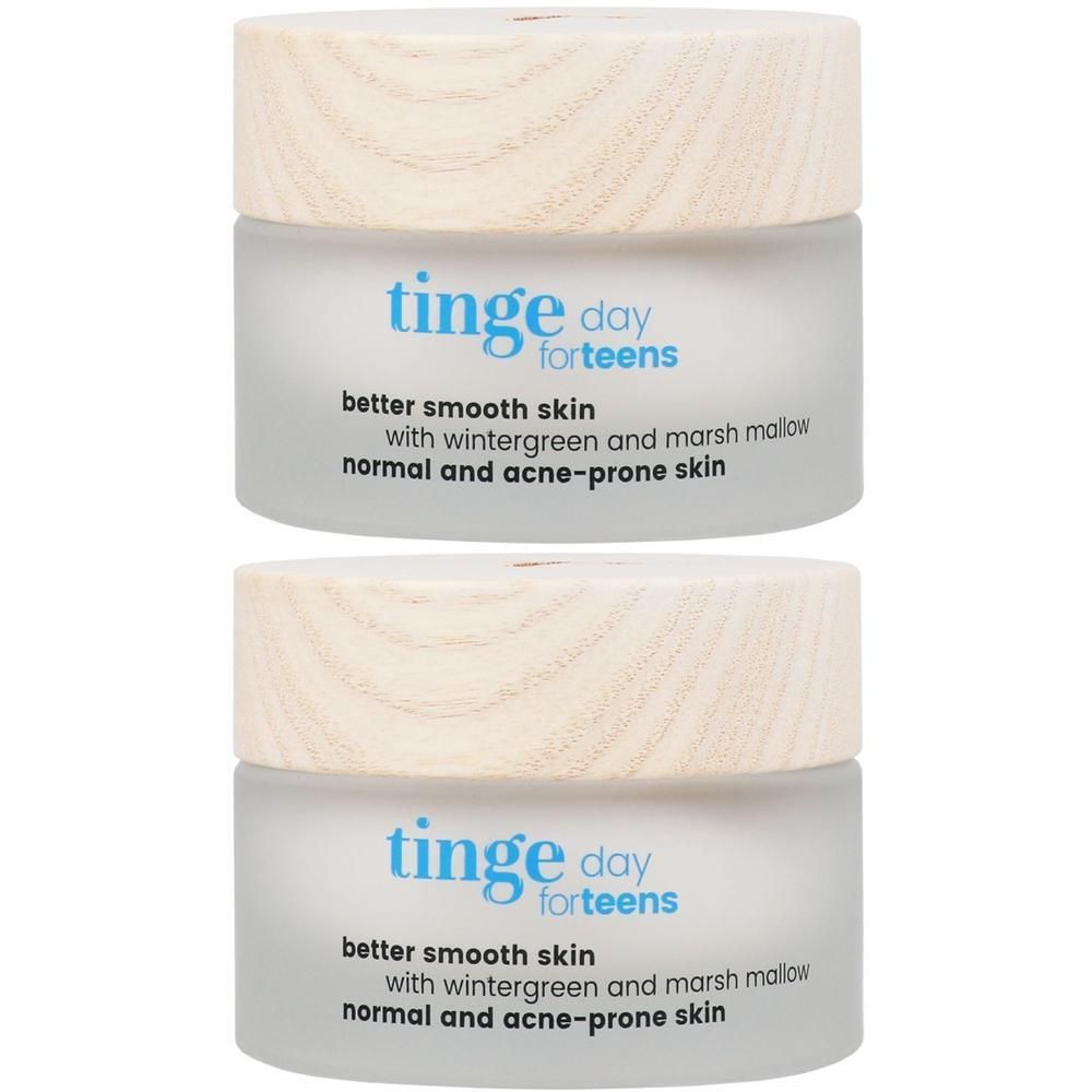Tinge Crème de Jour adolescents. Peau normale et acnéique 2x50 ml Crème De Jour