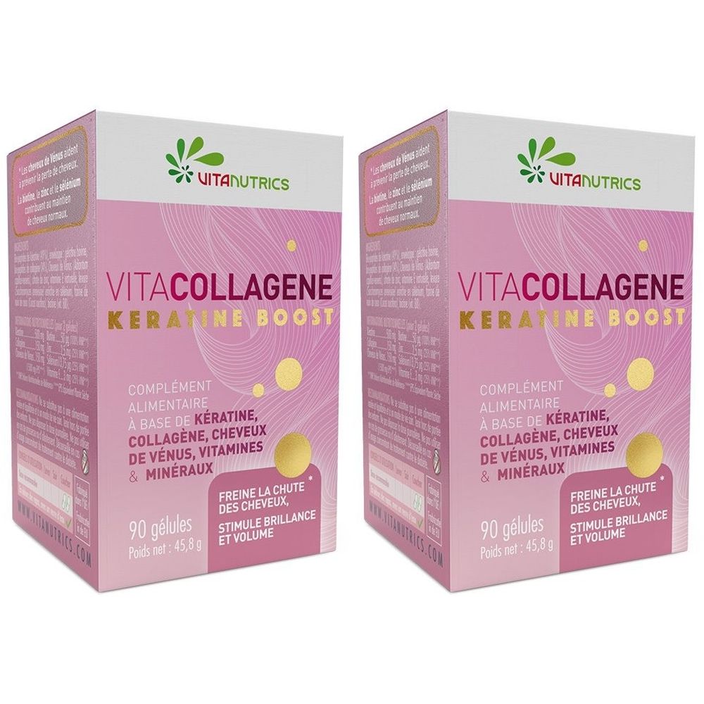 Vitacollagene Keratine Boost 2x90 pc(s) Capsule(S)