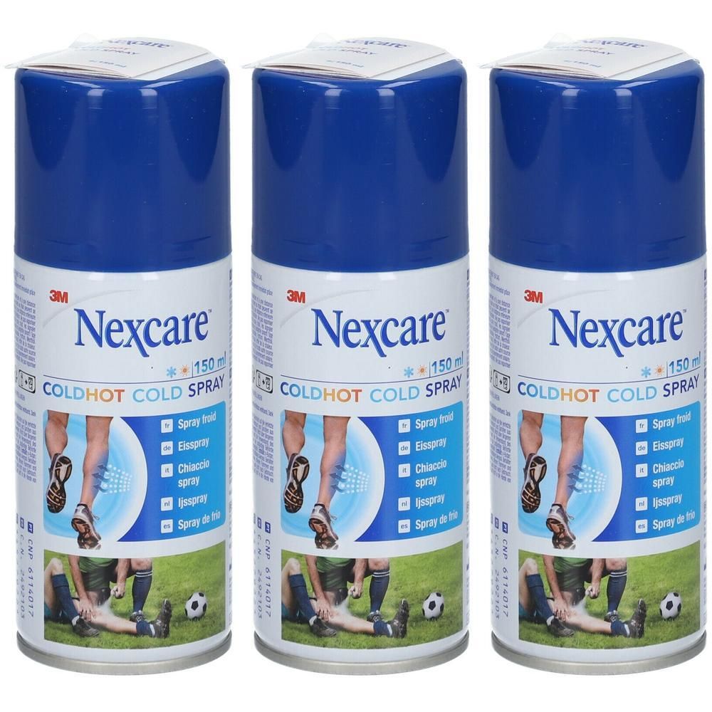3M Nexcare Coldhot Spray Froid 3x150 ml Spray