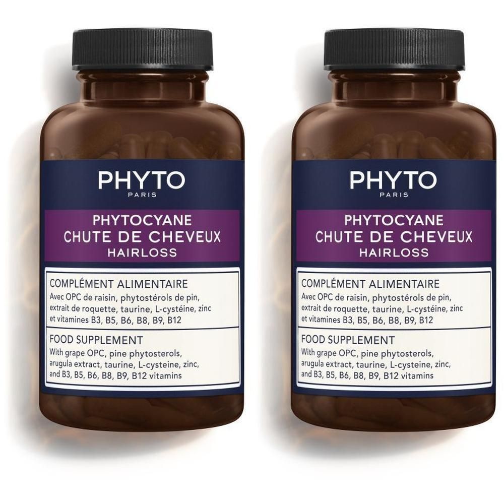 Phyto Phytocyane Chute de Cheveux 2x84 pc(s) Capsule(S)