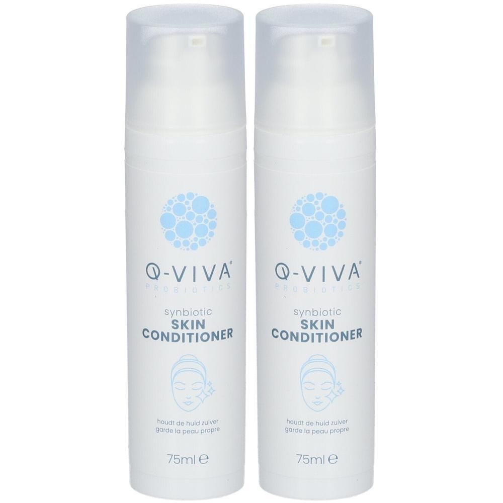 Q-VIVA Synbiotic Skin Conditioner 2x75 ml Lotion(S)