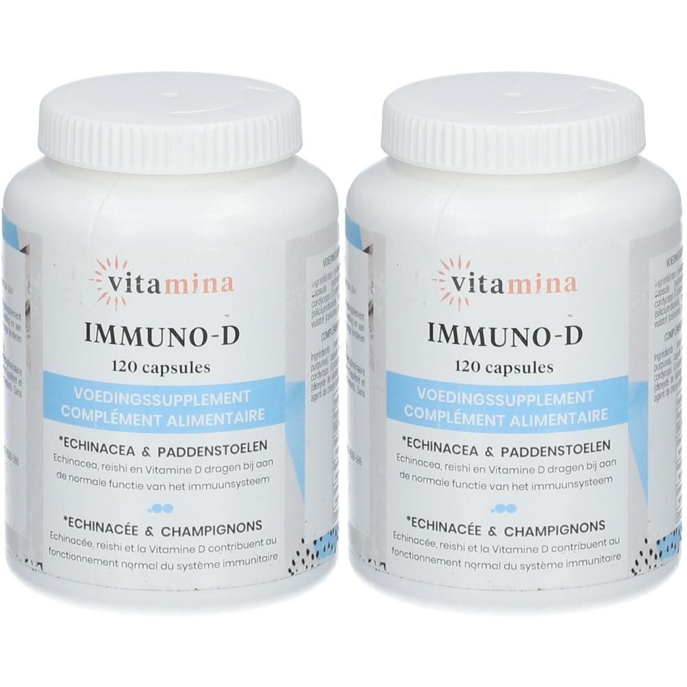 Vitamina Immuno-D 120 Capsules Capsule(S) 2X120 Pc(S) Enfants