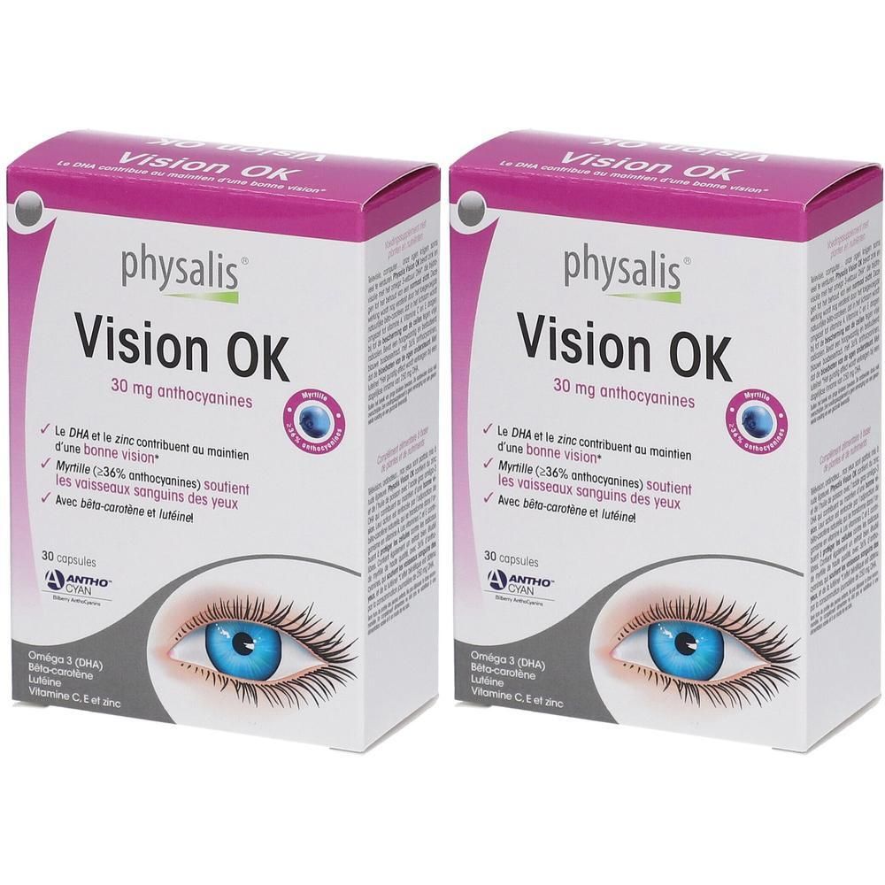 physalis Vision Ok 2x30 pc(s) Capsule(S) Douce(S)