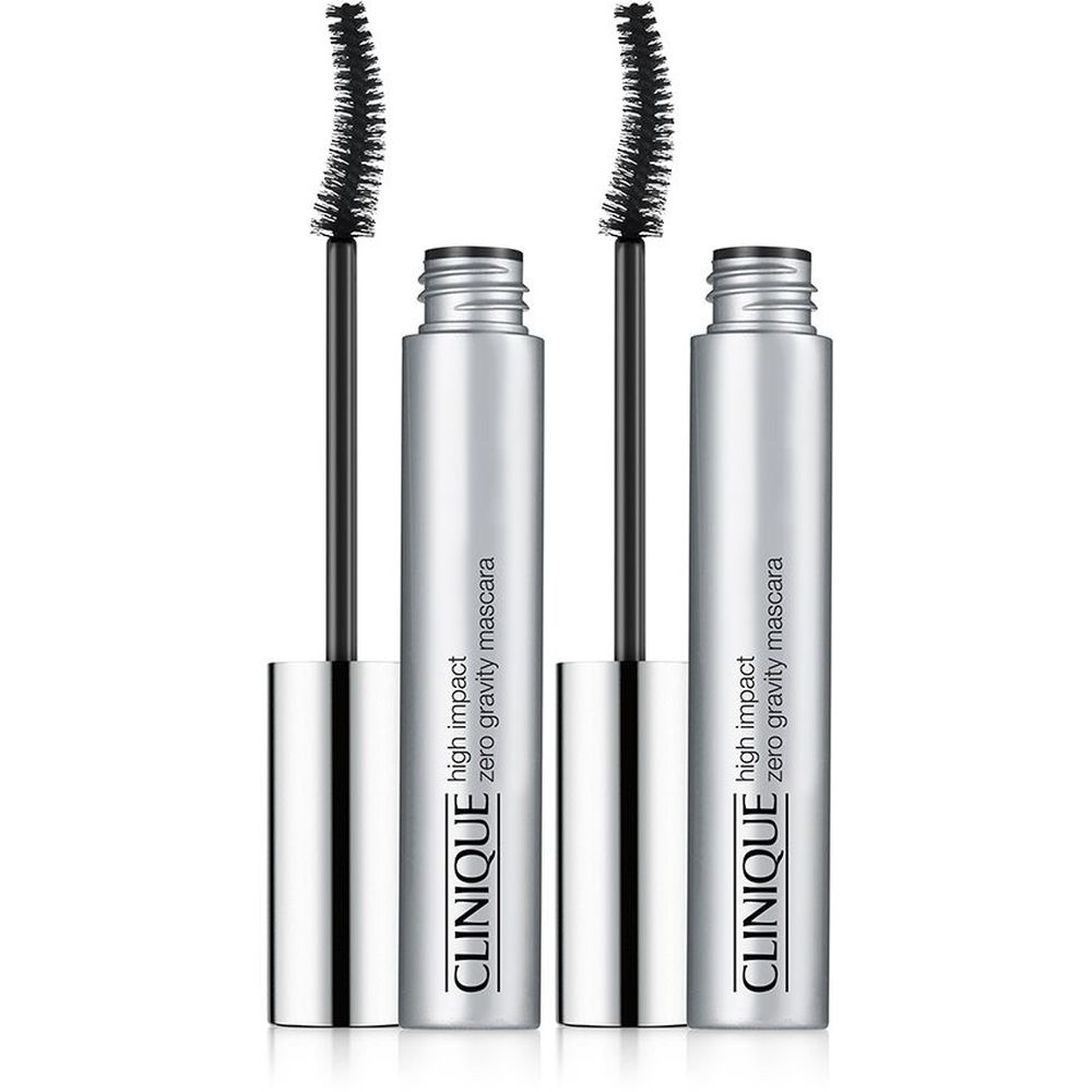 Clinique High Impact Zero Gravity™ Mascara - Convient aux Yeux Sensibles Maquillage 2x8 ml