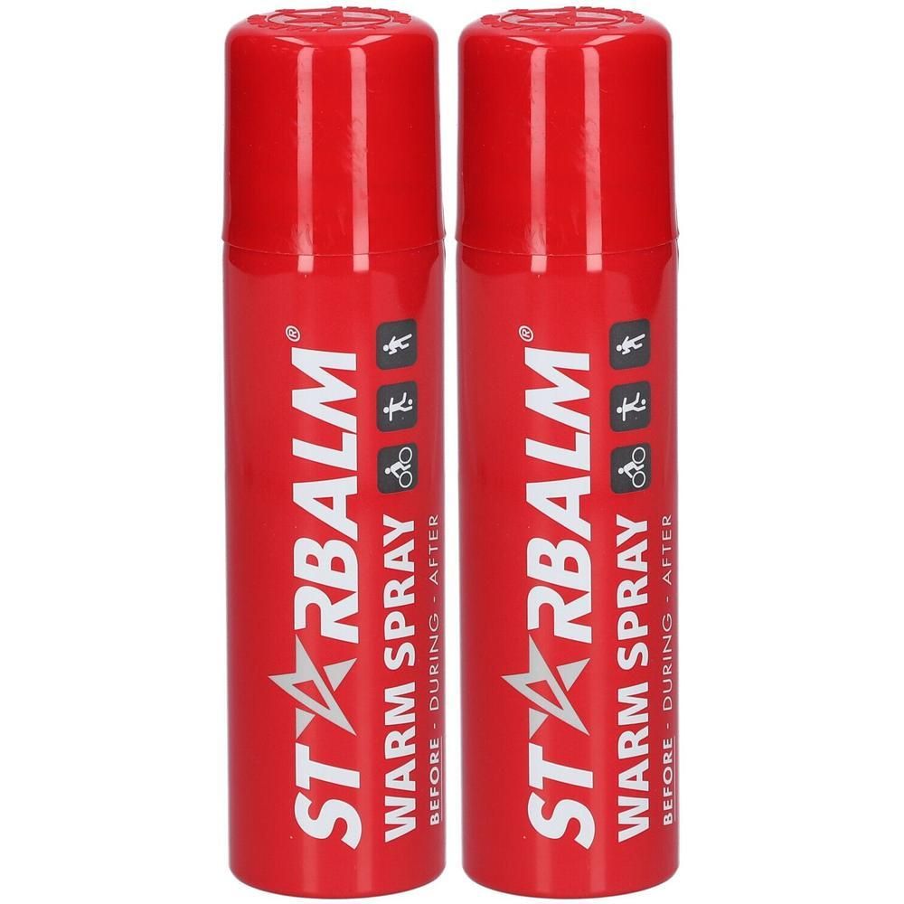 STARBALM Spray Chauffant 2x150 ml Spray