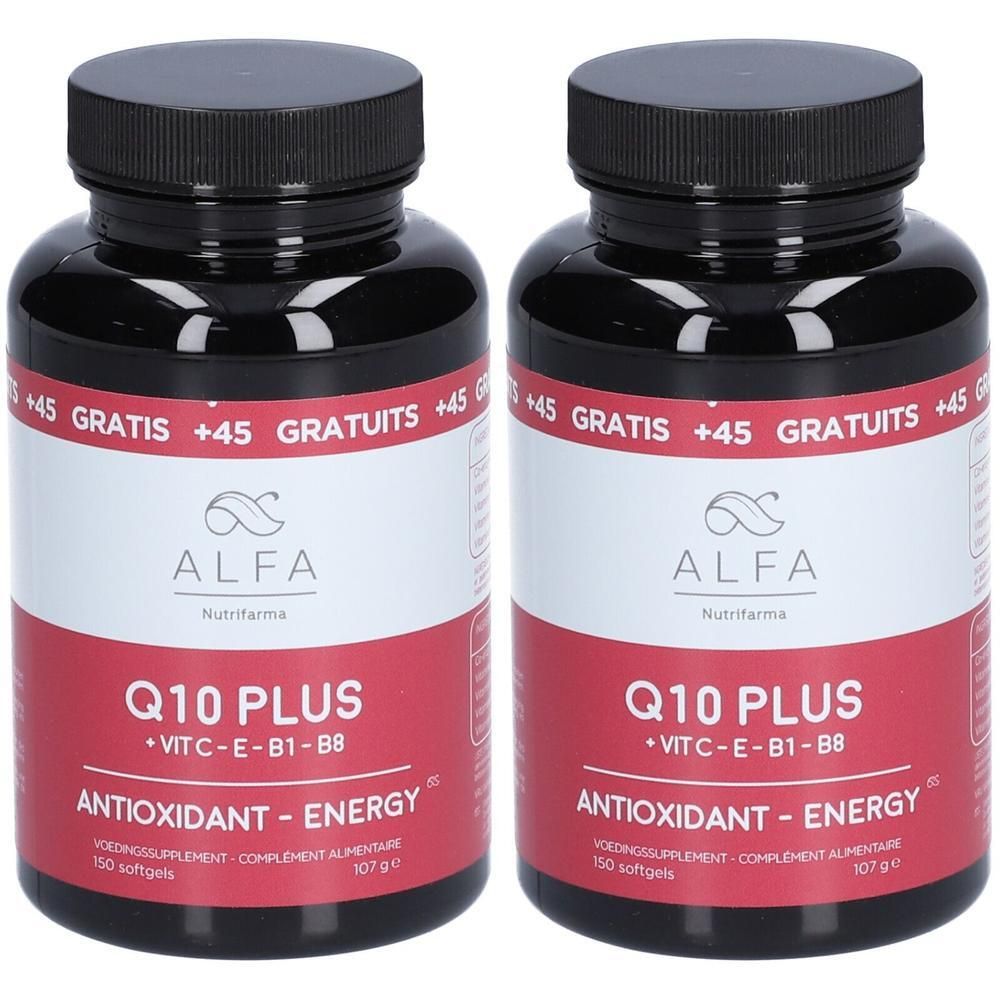 ALFA Q10 Plus 2x150 pc(s) Capsule(S) Douce(S)